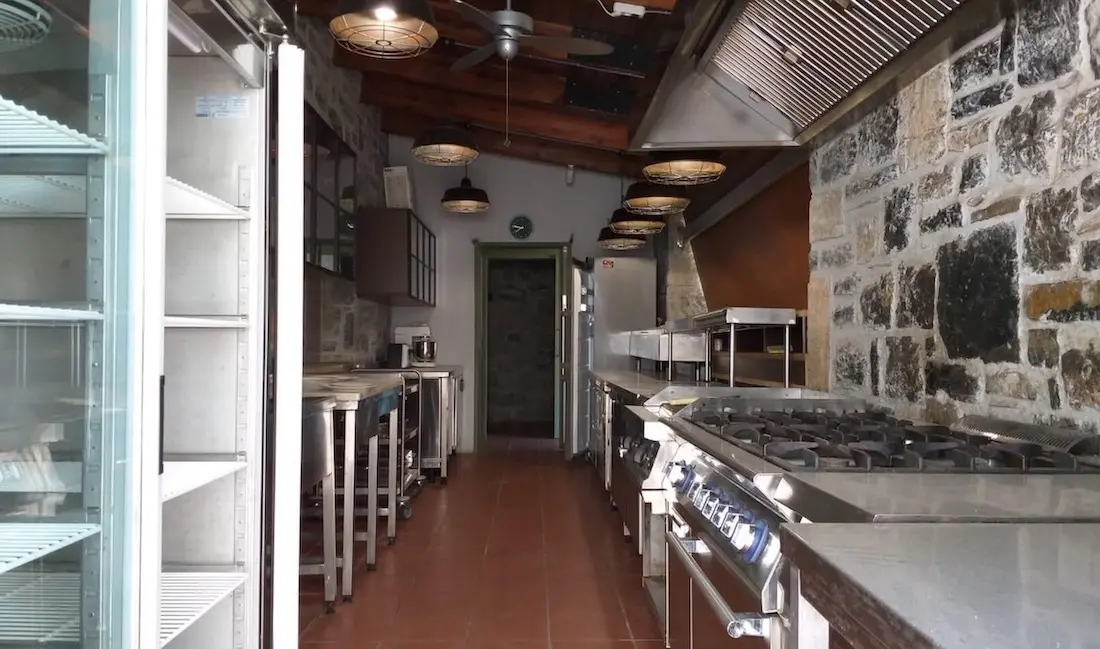 Professional kitchen